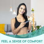 COZLOW Finger Massager for Deep Tissue Comfort, Dual-Sided Therapy Tool for - Image 4