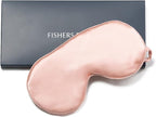 Fishers Finery 25 Momme 100% Mulberry Silk Eye Mask Adjustable Strap - Image 6