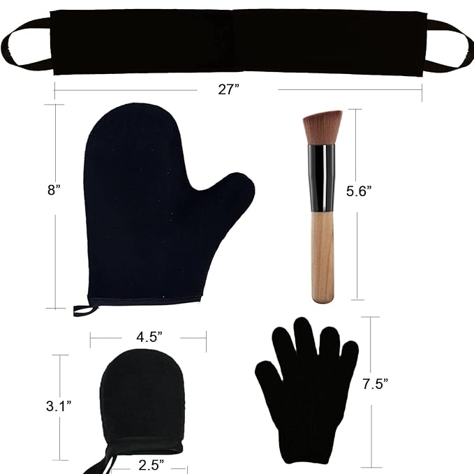 5 Piece Self Tanning Mitt Set - Image 6