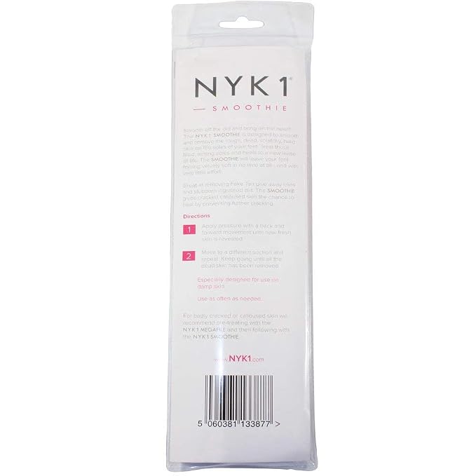 NYK1 Smoothie Foot File Natural Curved Wood, Eliminates Dry Scratchy Hardened - Image 4
