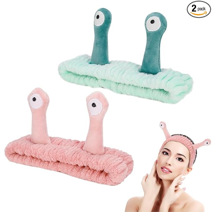 DragonflyDreams Cute Cartoon Snail Headbands, 2 Pack by DragonflyDreams