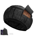 Deep Conditioning Heat Cap Cordless 100% Natural Cotton Flaxseed Seed Interior by BBEAUTYBABY