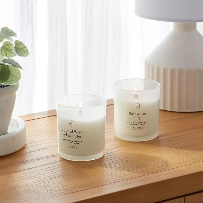 Threshold Milky Coastal Wind and Lavender and Rainwater Lily Scented lidded - Image 2