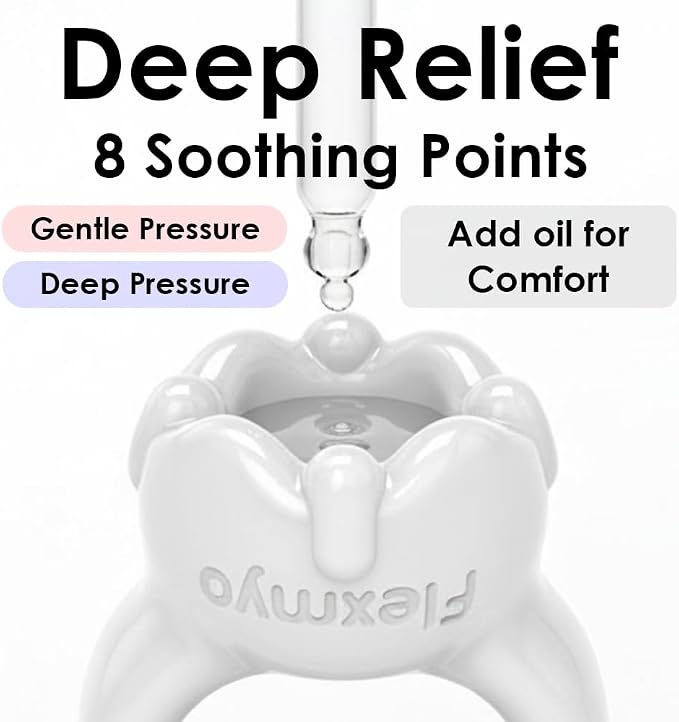 Ring Gua Sha Fascia Tool. Face & Body Massager – Non-Toxic Clay Ceramic - Image 4