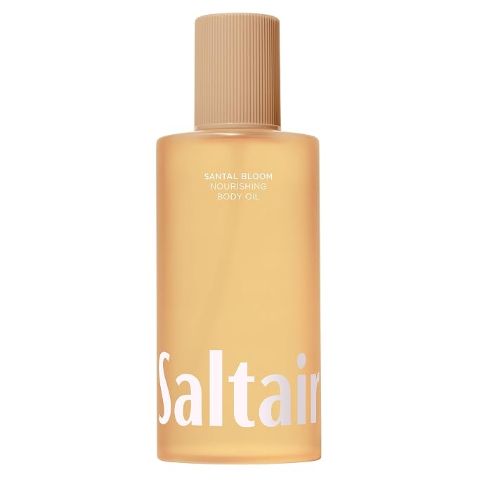 Saltair Body Oil. Jumbo Size Santal Bloom After Shower and Bath Oil by Saltair