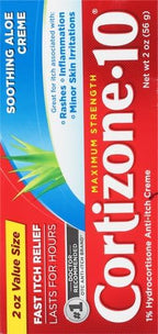 Cortizone-10 Maximum Strength Soothing Aloe Itch Relief Cream, 1% Hydrocortisone - Image 3