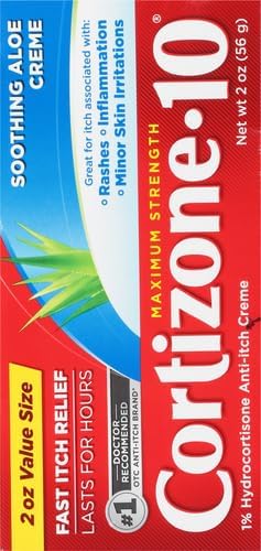 Cortizone-10 Maximum Strength Soothing Aloe Itch Relief Cream, 1% Hydrocortisone - Image 3