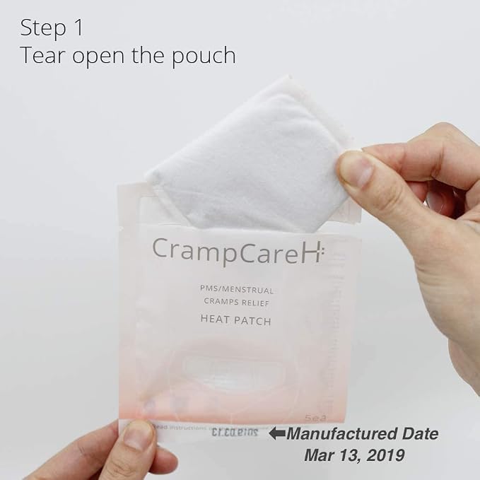 CrampCareH PMS/Menstrual Cramps Relief Heat Patch - Image 3