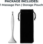 2-in-1 Acupressure Massage Pen, Dual-Ended Stainless Steel Acupuncture Pen & - Image 3