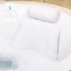 4D Silicone Bath Pillow for Tub, Upgraded Adjustable Bathtub Pillow Head Neck by Unknown