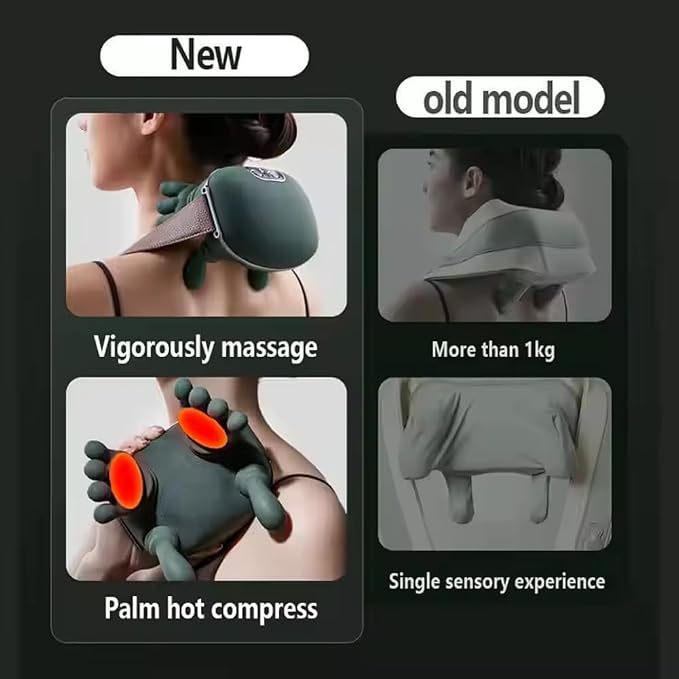 Neck & Shoulder Massager Shiatsu Deep Tissue - Image 9