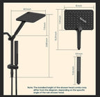 Filtered Shower Head with Handheld Spray Combo High Pressure Rain Shower Head - Image 8