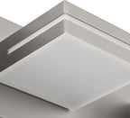 SineRise LED Modern Bathroom Vanity Light Fixtures, Brushed Nickel Modern - Image 3