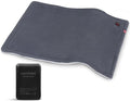 Portable Heating Pad with 5000mAh Battery Powered, 1.7LB Weighted Heat Pad by Comfheat