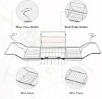 BDL Bathtub Caddy Tray Expandable Bath Tub Table - Image 4