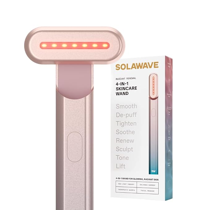 Solawave 4-in-1 Red Light Therapy Wand by Solawave
