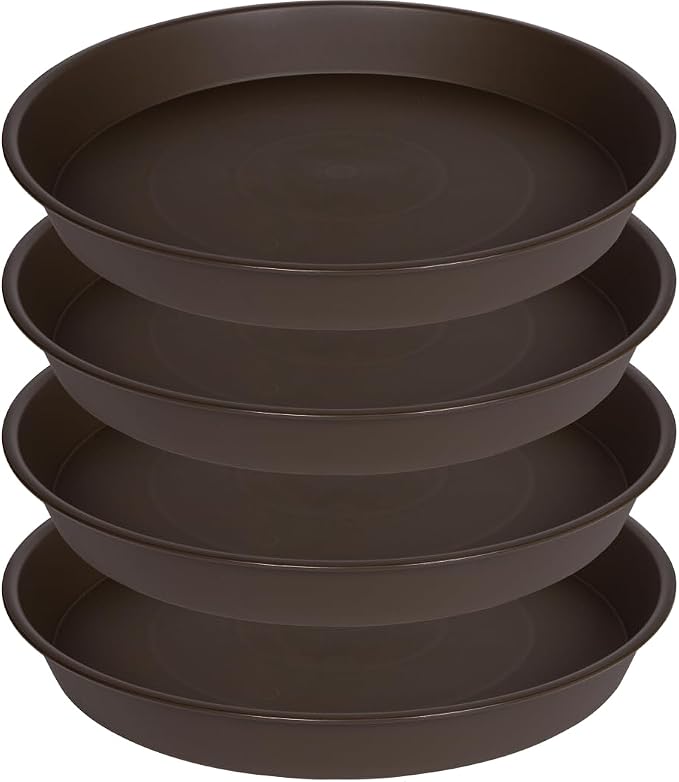 4 Pack of Bird Bath Bowl 18 19 inch, 2.7" Depth, 20 21 22 23 24 25 26 inch by Bleuhome