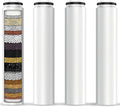 AWO 4 PACK Replacement Shower Head Filter Cartridge Compatible by AWOReplacementProjectorLamp