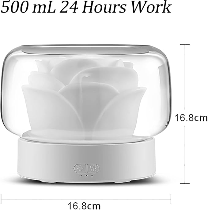 Diffusers for Essential Oils Large Room: SEVEYEE 500ml Aromatherapy Diffuser - Image 4