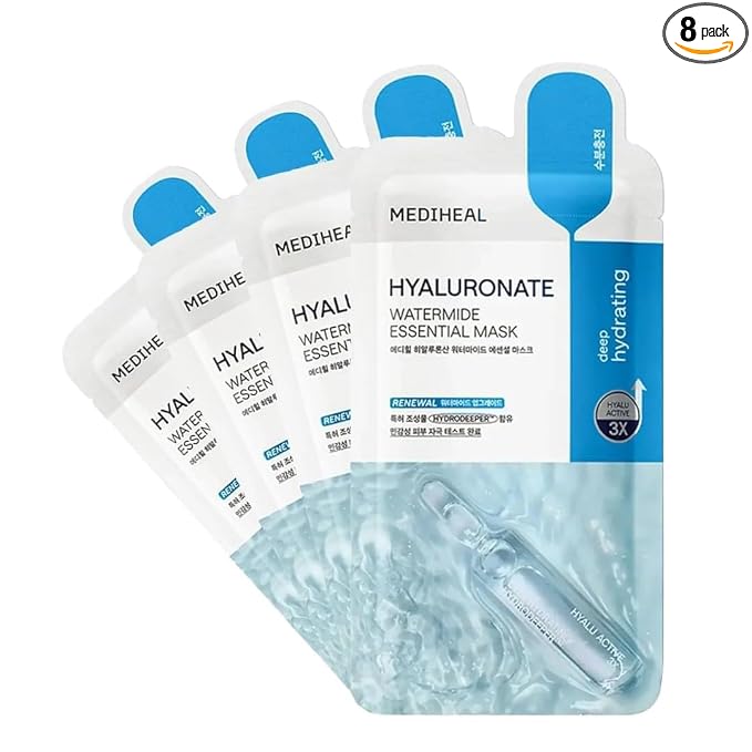 Mediheal Best Korean Hyaluronate Watermide Essential Face Mask by MEDIHEAL