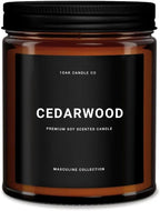 1OAK Cedarwood Candle by 1OAKCandleCo