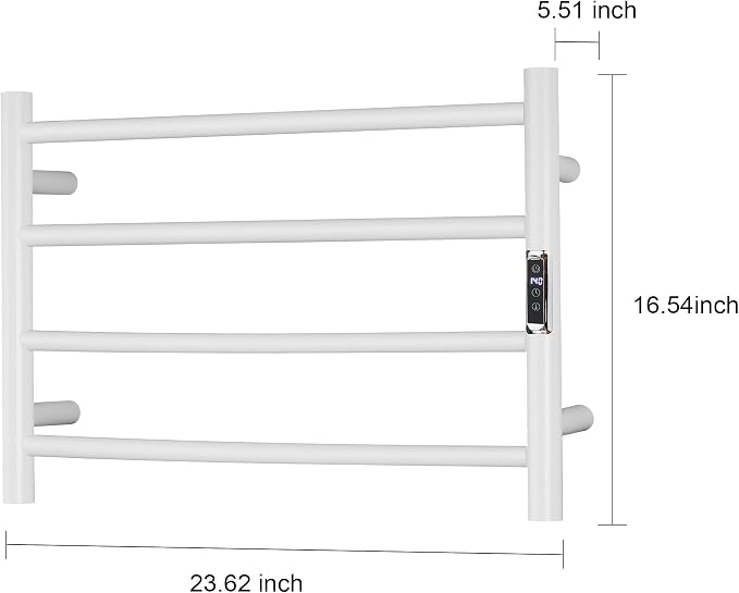 Heated Towel Racks for Bathroom, Wall Mounted Electric Towel Warmer Racks - Image 4