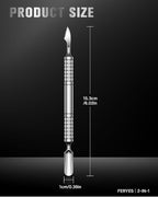 2025 Upgraded Dual Head Cuticle Pusher Remover Tool - Image 8