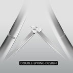 GAOY Professional Cuticle Nippers, Stainless Steel Cuticle Trimmer Nail Clippers - Image 5