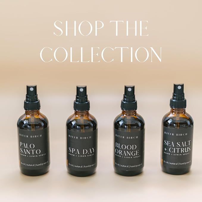 River Birch Patchouli Mandarin Scented Linen and Room Spray | Home Fragrance | - Image 4