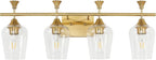 Bathroom Light Fixtures, Brushed Gold Vanity Lights by BringBrightnesstoYourLife
