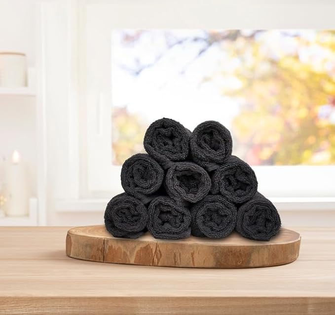 Premium 100% Cotton Hand Towels – Pack of 24, 16x27 Inch – Quick-Dry, Highly - Image 4