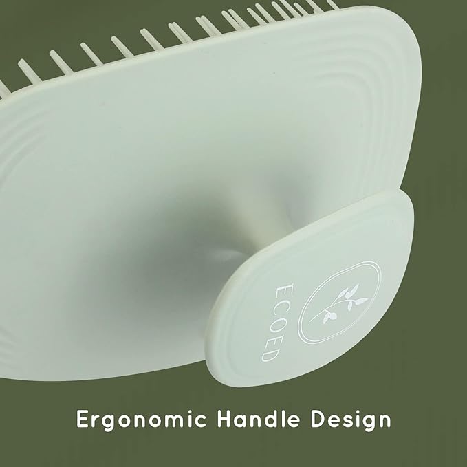 Ecoed 2 PC Scalp Massager Shampoo Brush, Scalp Scrubber & Exfoliator - Image 4