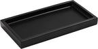 Luxspire Bathroom Vanity Tray, 8 x 4 inch Resin Dresser Jewelry Ring Dish Tank by Luxspire