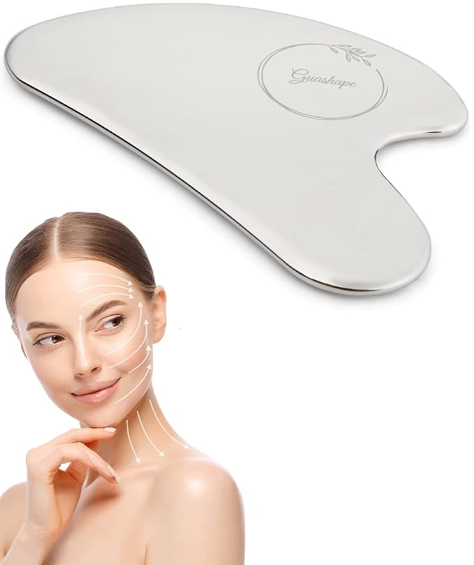 Stainless Steel Gua Sha Facial Tools | Guasha Tool by GUASHAPE