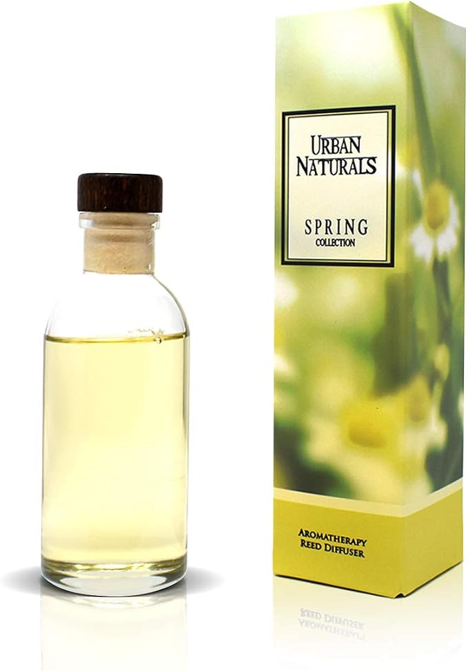 Urban Naturals Spring Clean Reed Diffuser Oil Set | Fresh, Crisp Fragrance of - Image 2