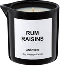 Massage Oil Candle for Men, Ultra Hydrating Body Care by ANSOYER