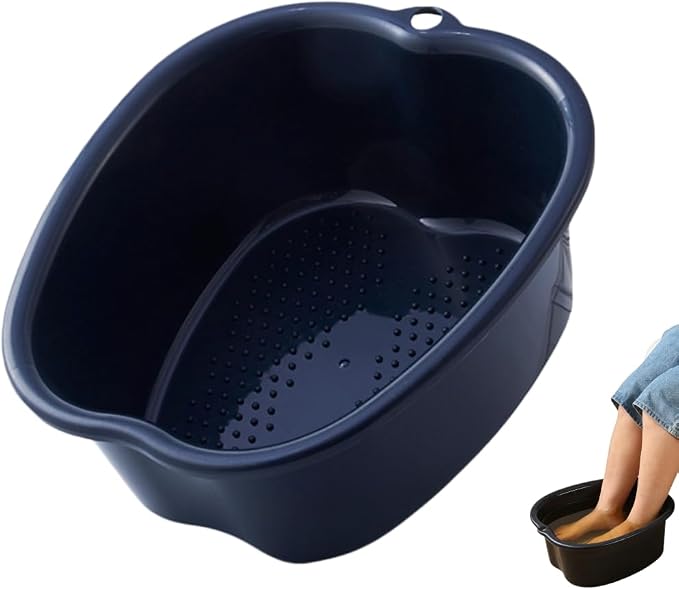 Ytterbium Foot Soaking Bath Basin, Large Massage Foot Soaking Tub, Plastic Home by Unknown