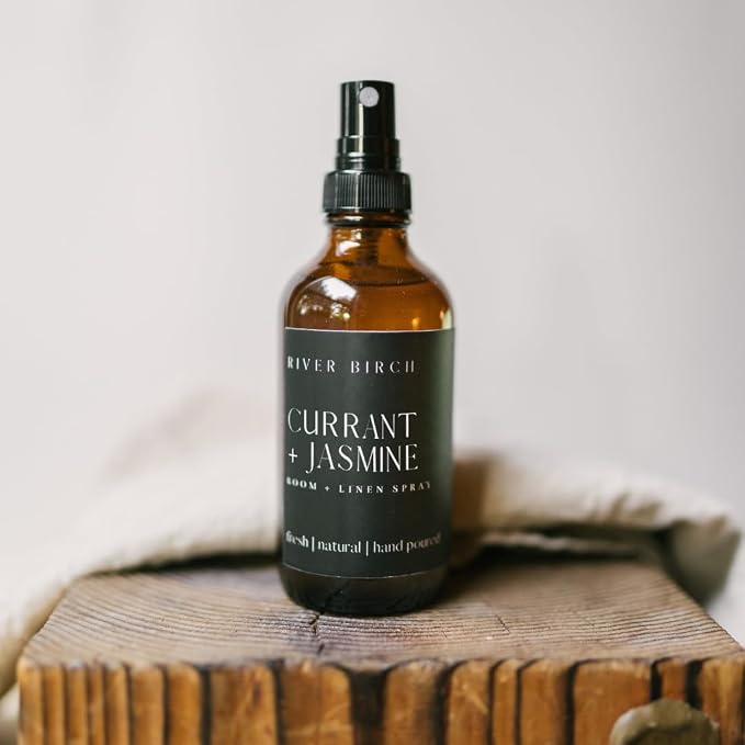 River Birch Currant + Jasmine Scented Linen and Room Spray | Home Fragrance | 4 - Image 4