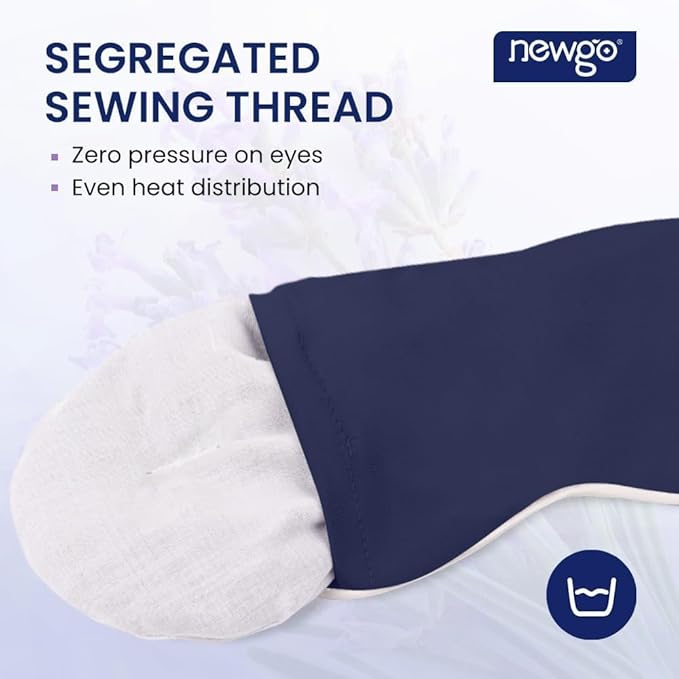 NEWGO Microwave Heated Eye Mask Soothing Relief - Image 3