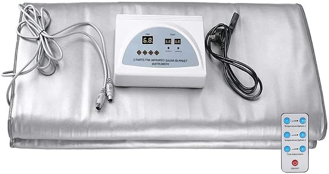Sauna Blanket Professional Fitness Machine Portable Full Size Infrared Home Spa by Unknown