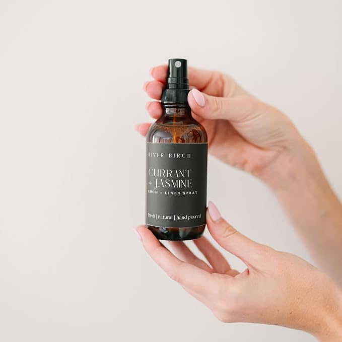 River Birch Currant + Jasmine Scented Linen and Room Spray | Home Fragrance | 4 - Image 2