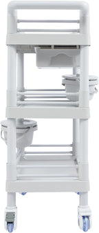 Salon Storage Cart, 3 Tier Rolling Beauty Organizer - Image 7