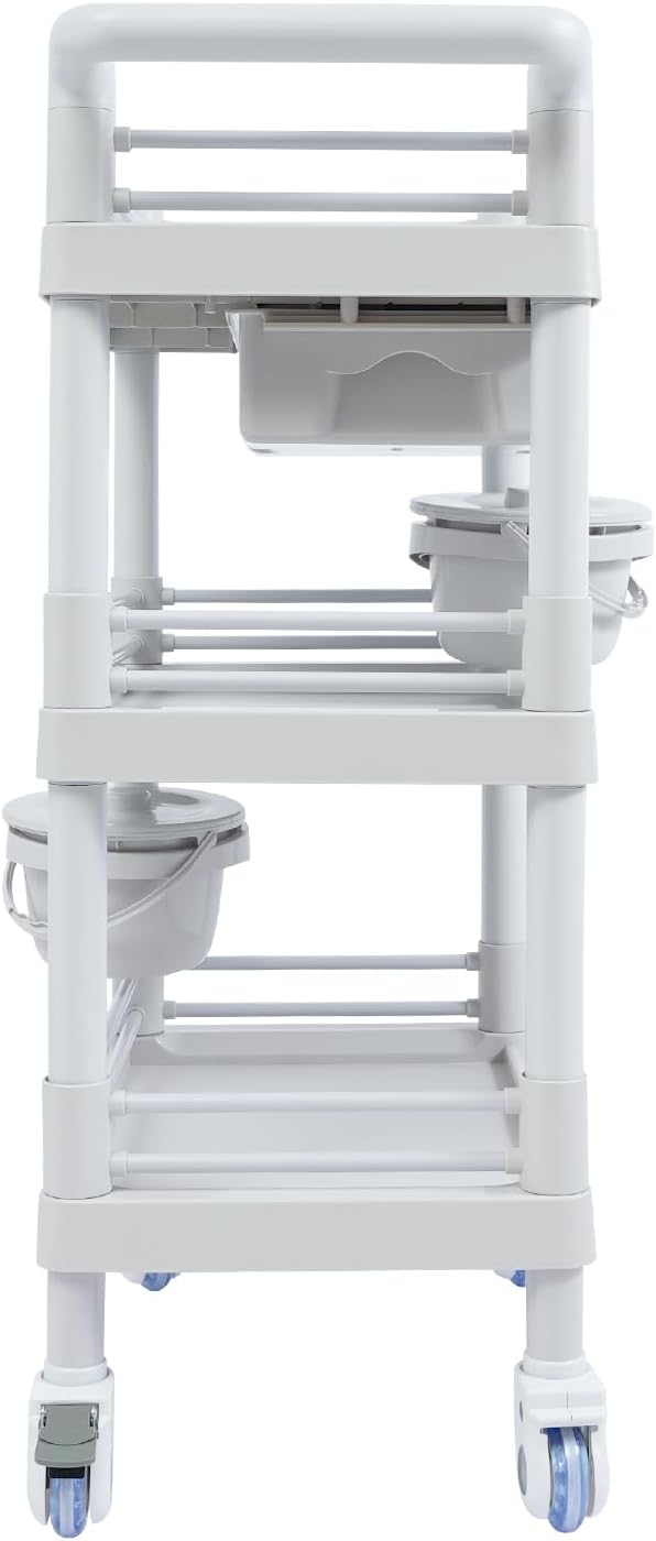 Salon Storage Cart, 3 Tier Rolling Beauty Organizer - Image 7