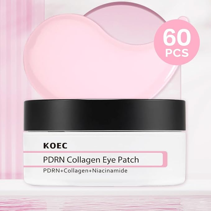 KOEC PDRN Collagen Eye Patch 60, Under Eye Patches - Image 5