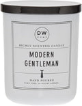 DW Home Modern Gentleman Scented Candle – Cedarwood, Birch & Bergamot Fragrance by DWHome