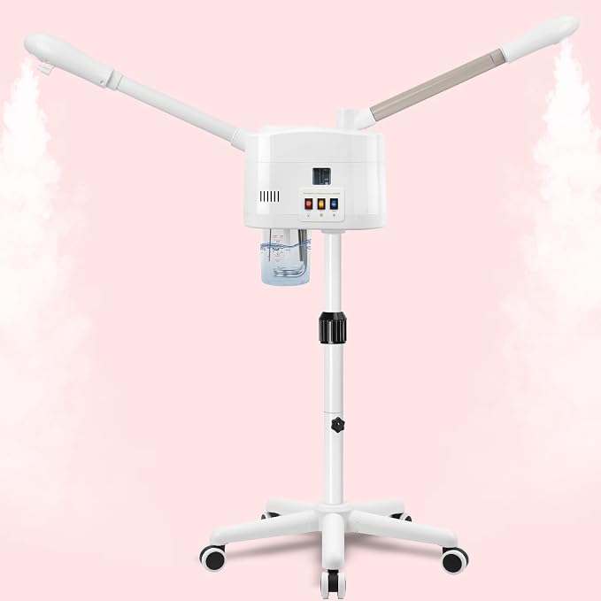 2 in 1 Facial Steamer with Cold & Hot Mist, Professional Face Steamer with by lailelaodi