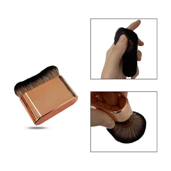 2PCS Body Tanning Brush Siren Makeup Brush ，Large Kabuki Foundation Body Makeup - Image 5