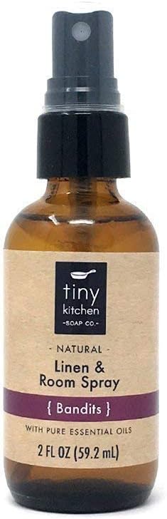 Bandits Essential Oil Linen and Room Spray by TinyKitchenSoapCo