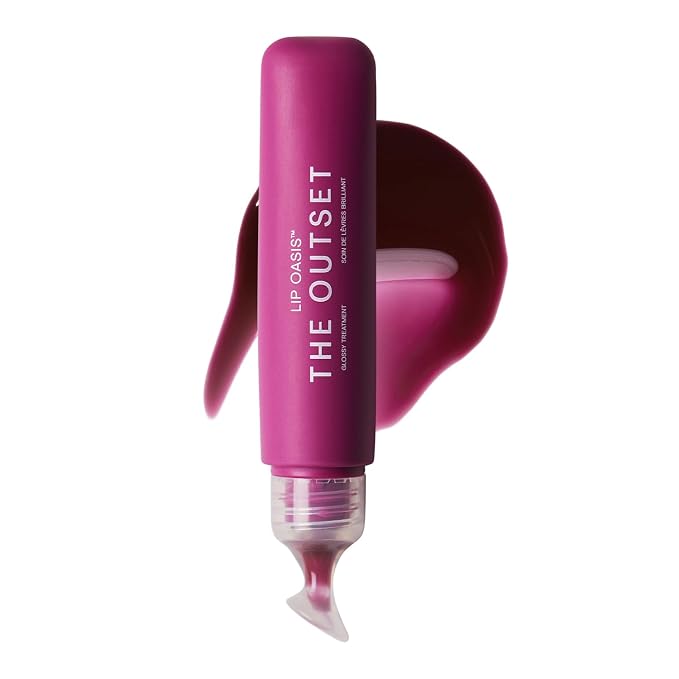 The Outset Lip Oasis Hydrating Lip Balm, Glossy Moisturizing Lip Treatment by TheOutset