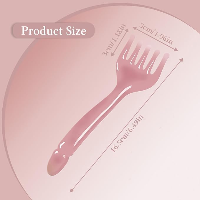 GSHOW Scalp Massager Handheld Comb Resin Relax Massage Tool - Image 5
